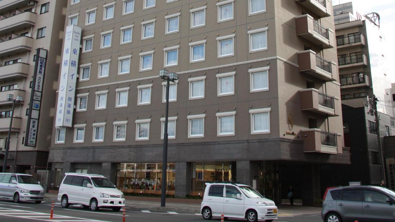 Toyoko Inn Morioka Eki Minami Guchi Ekimae Exterior foto